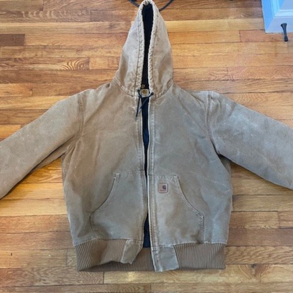 Vintage Carhartt J130 Sandstone Active Jacket Made in Mexico - Men's Medium